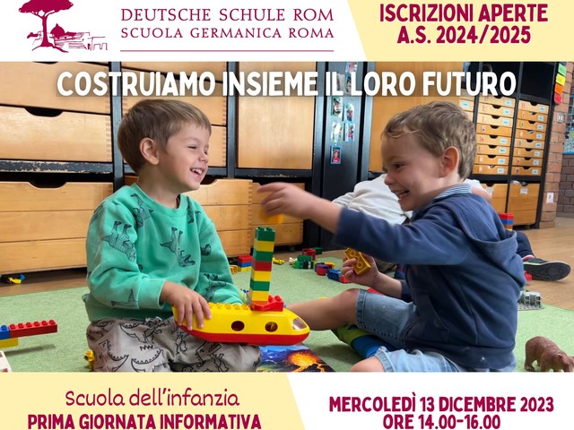 ERSTER INFORMATIONSTAG KINDERGARTEN