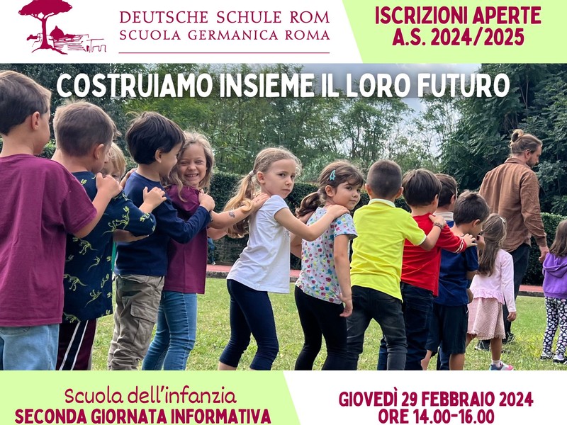 ZWEITER INFORMATIONSTAG KINDERGARTEN