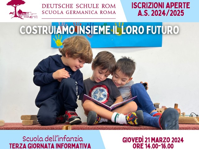 DRITTER INFORMATIONSTAG KINDERGARTEN