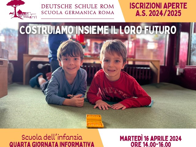 VIERTER INFORMATIONSTAG KINDERGARTEN